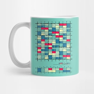 Mydoku_007_H001_001_F: Sudoku, Sudoku coloring, logic, logic puzzle, holiday puzzle, fun, away from screen Mug